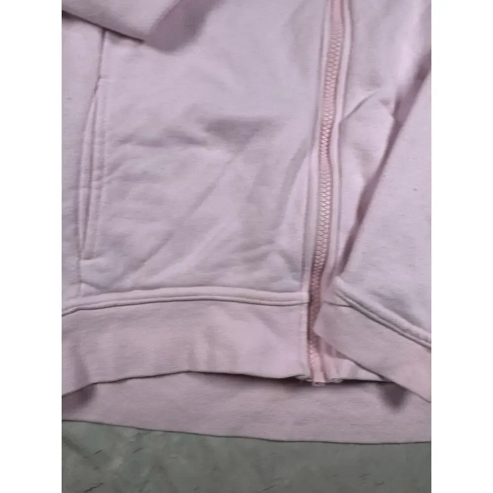 Nike Girls Full Zip Hoodie Large Pink Sweatshirt